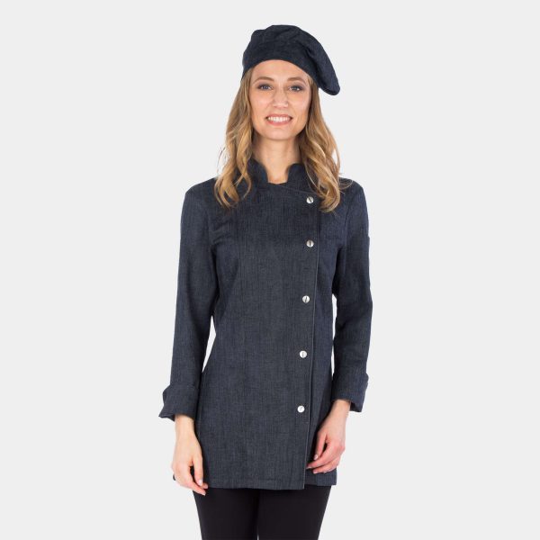 veste de cuisine respirante pour femme
