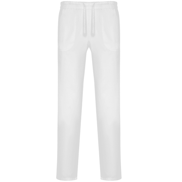 Pantalon unisexe CARE - Polycoton - ROLYblanc