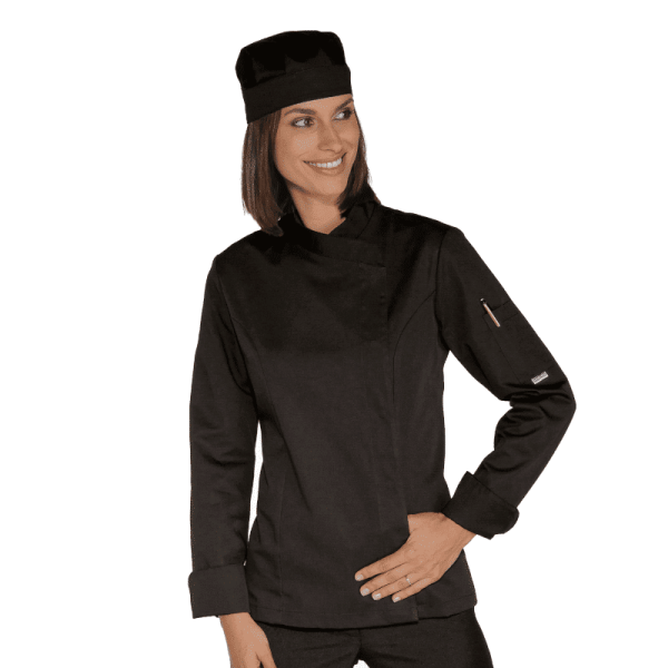 Veste de cuisine pour femme - ML LADY SNAPS - ISACCO