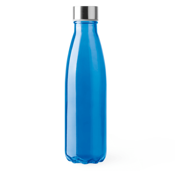 Gourde en verre couleur - SANDI bleu