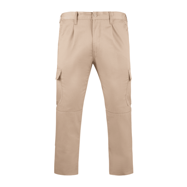 Pantalon de travail beige multipoches homme DAILY 1- ROLY