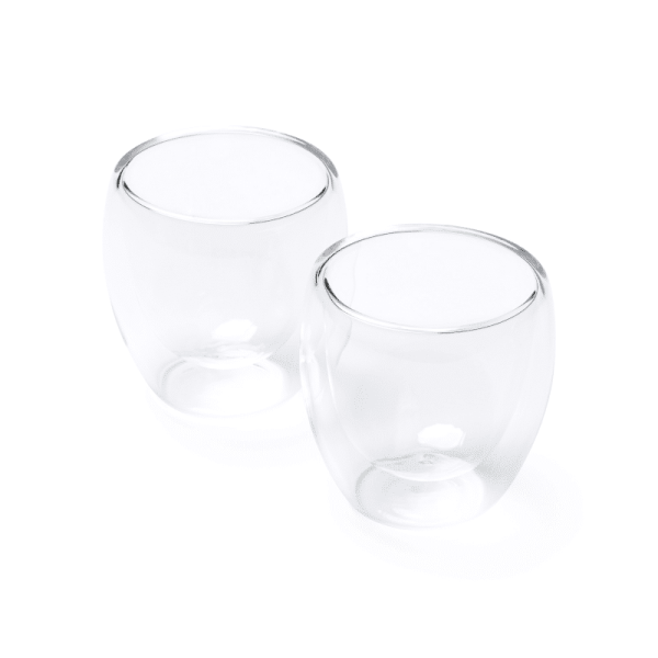 Service de 2 verres à double paroi - CAPSUL
