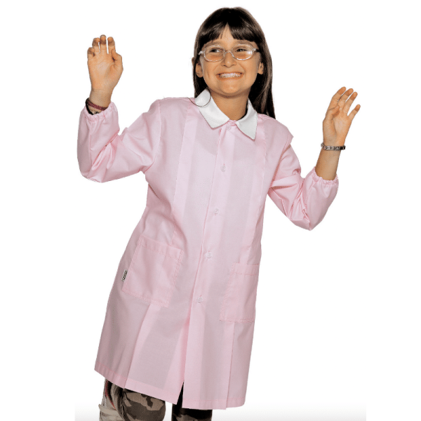 Tablier maternelle rose- Pollicino - ISACCO