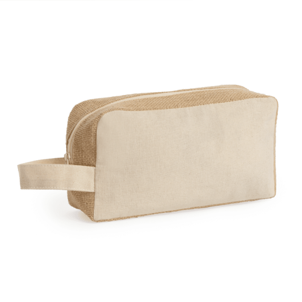 Trousse de toilette en coton laminé - SIENA