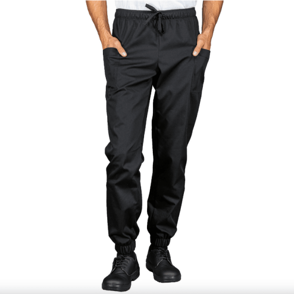 Pantalon unisexe de travail Ibiza polycoton - ISACCO noir